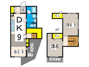 ダイユー43番館の物件間取画像